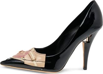 Louis Vuitton 105mm leather pumps - Black