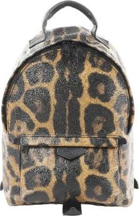 Louis Vuitton Pre-owned Palm Springs PM - Dames - Vintage Rugzakken - Bruin - ONE Size - Leer - Vintage