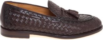Officine Creative Schoenen, Heren, Bruin, 43 1/2 EU, Leer, Mocassino Tassel