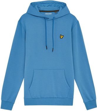 Lyle & Scott Hoodies & sweatvesten, Heren, Blauw, 2Xl, Mid Layers Fly Fleece Hoodie