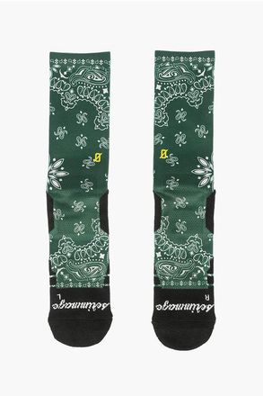 Scrimmage Embroidered BANDANA Socks size 40-44