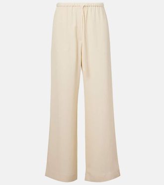 Toteme High-rise wide-leg pants