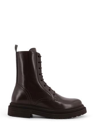 Brunello Cucinelli Leather Ankle Boots