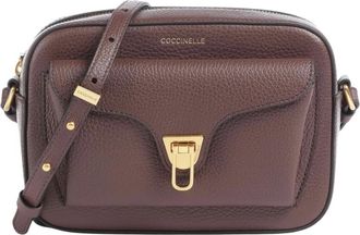 Coccinelle Beat Soft Crossbody Bag - Dames - Schoudertassen - Paars - ONE Size - Leer - Tassen