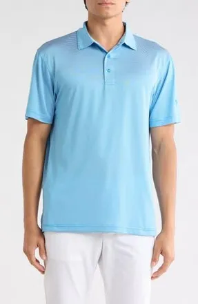 Callaway Fine Line Stripe Polo in Brilliant Blue at Nordstrom Rack, Size Xx-Large