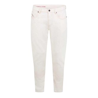 Diesel Heren 2019 D-Strukt Slim Jeans (Wit)