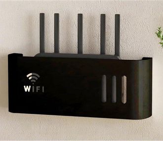OEM Soporte De Pared Para Router: Ahorra Espacio, Es Resistente Y Est&aacute; Fabricado En Abs