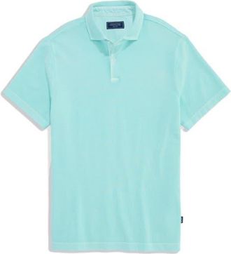 Vineyard Vines Lived-In Piqu&eacute; Polo in Shallow Sea at Nordstrom, Size Xx-Large