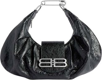 Balenciaga Black Pamela Medium Shoulder Bag