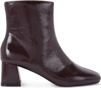 Kurt Geiger Womens Storm Ankle Boots - Wine - Size UK 7