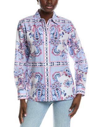 Jones New York Printed Blouse