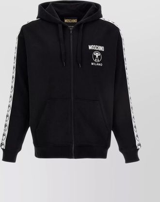 Moschino double question mark hoodie