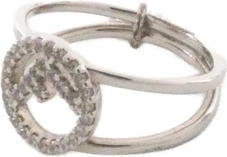 Fendi Silver Band Ring (Pre-Owned)