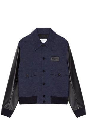 Givenchy CALF LEATHER JACKET Size: 50, colour: BLACK