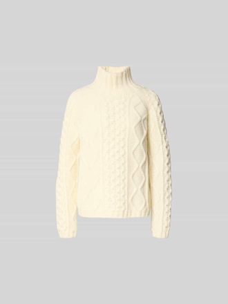 Filippa K Regular Fit Pullover aus reiner Wolle in Ecru, Gr&ouml;&szlig;e L