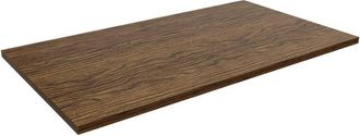 Saniclass Tops Topblad - 81x46x2cm - walnut pure