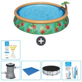 Bestway Piscina Bestway Fast Set Redonda - 457x84 Cm - 8-piezas S22684