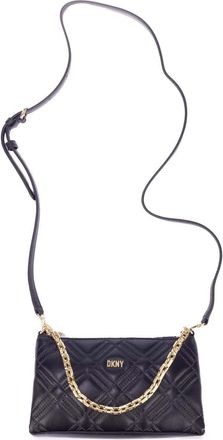 DKNY Dames/Dames Evon Tz Kruisbodytas (Zwart/Goud)
