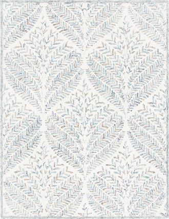 Safavieh Alfombra Lana Avorio/Blu 244 X 305 cm