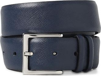 Orciani classic buckle belt - men - Calf Leather - 120 - Blue