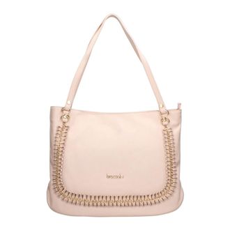 Braccialini Tassen, Dames, Beige, ONE Size, Leer, Shoulder Bag