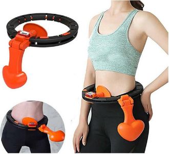 Trade Shop Trade Shop - Hula Hoop Smart Fitness Con Calculadora Y Masajeador Perdiendo Peso