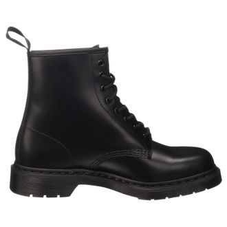 Dr. Martens 1460 8 Eyelet Mono Smooth Leather Unisex Ankle Boots - UK 5 - US 7 Women / 6 Men - EU 38 - Black - Size:UK 5