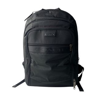 Coach Black Nylon Backpack (Pre-Owned)