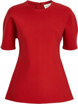 High Sport High Sport Bianca Short-Sleeves Top Size L