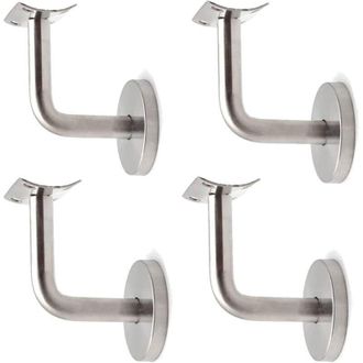 OEM Soporte Para Pasamanos, Soporte De Acero Inoxidable Para Pasamanos, Fijaci&oacute;n Para Pasamanos, Montaje En Pared Para Barandilla De Madera Con Roseta Emb