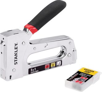 Stanley Tr120 Grapadora 3 En 1 Met&aacute;lica Duradera