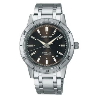 Seiko Presage Automatic Black Dial Mens Watch SRPL09J1