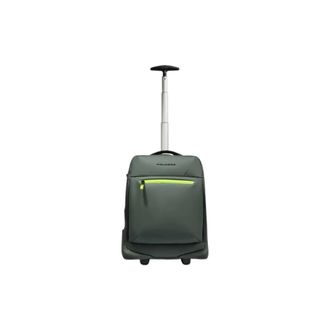 Piquadro Cabin Bags, unisex, Green, Size: ONE SIZE C2Ow Convertible Wheeled Backpack