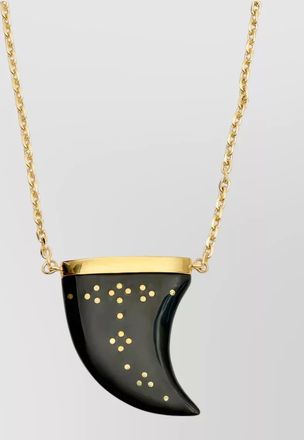 Isabel Marant chain necklace featuring round pendant design