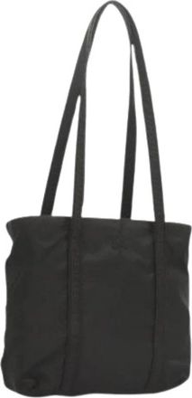 Prada Pre-owned Vintage Schoudertas - Dames - Vintage Shopper - Zwart - ONE Size - Nylon - Vintage