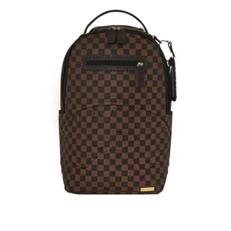Sprayground Backpacks, unisex, Brown, Size: ONE SIZE Brown Check Backpack