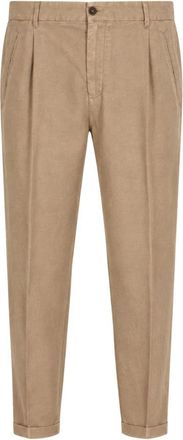 BRIGLIA 1949 Manhattan Broeken - Heren - Chinos - Beige - 2XL - Linnen - Broeken
