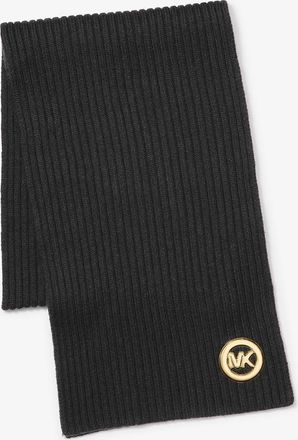 Michael Kors Ribbed Wool Scarf