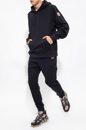 Canada Goose Sweatpants With Logo, Mens, Black