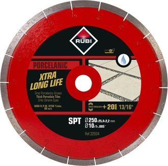 Rubi Disco Diamantado Spt 250 &Oslash; 250 Mm Para Materiales Duros - 32934