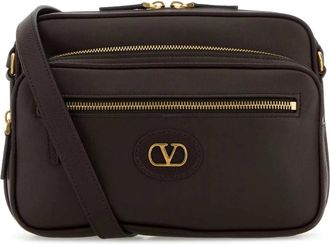 Valentino Garavani Antibes Crossbody Bag - Dames - Schoudertassen - Bruin - ONE Size - Leer - Tassen