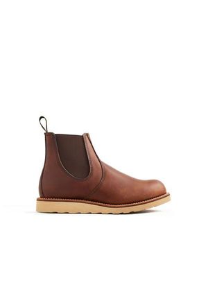 Red Wing Shoes Classic Chelsea Full Grain Leather Boot in Amber Harness at Nordstrom, Size 8.5