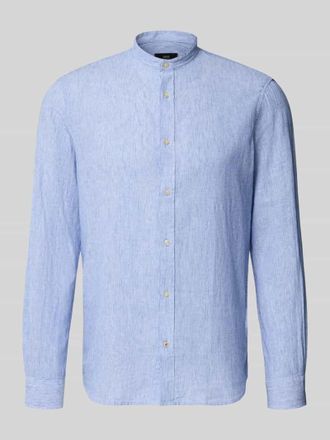 Cinque Slim Fit Freizeithemd aus Leinen-Baumwoll-Mix Modell SUN in Hellblau, Gr&ouml;&szlig;e XL