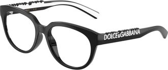 Dolce & Gabbana Dx 5007 Optisch montuur - unisex - Brillen - Zwart - 49 MM - Accessoires