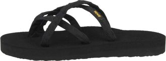 Teva Womens W Olowahu Flip Flops, Black (Mix B Black on Black), 10 UK (43 EU)