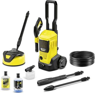 Karcher K 5 Fj Home Hidrolimpiadora Alta Presi&oacute;n - 145 Bares - 500 L/h - Pistola De Espuma, Cepillo Para Terrazas, Detergente Para Piedras, Detergente Univers