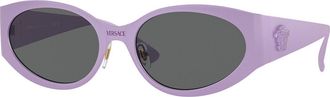 Versace VE2263 150287 Womens Sunglasses Purple Size 56