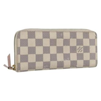 Louis Vuitton Pre-owned Wallets, female, White, Size: ONE SIZE Pre-owned Vintage Canvas Wallet