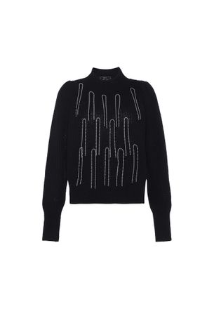Faina Jumper Dames zwart