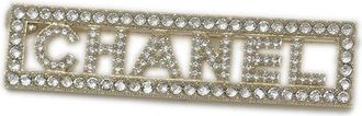 Chanel Pre-owned Jewellery, female, Yellow, Size: ONE SIZE Pre-owned Decorative Bar Pin